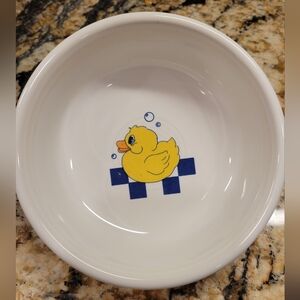 Fiesta Rubber Ducky Coupe Cereal Bowl